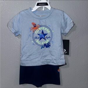 NWT Converse Chuck Taylor All Star 2T Toddler 2pc Outfit